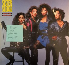 Sister Sledge When The Boys Meet The Girls Vinyl Record LP VG+/G+ 781255 1985
