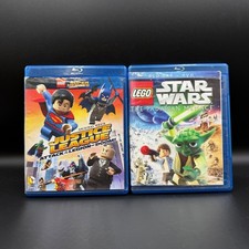 Lego Movie Set Blu Ray Lego Star Wars The Padawan Menace & DC Comics Superheroes