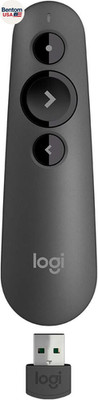 Wireless Presenter R500S, Powerpoint Clicker with Laser Pointer, Wireless Presen