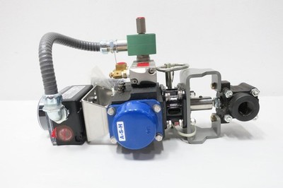 Flowserve A216 Sp235153 Soldo Sb01200-10ua7a2 Steel Control Valve 3/4in Npt