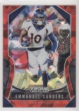 2019 Panini Prizm Red Ice Prizm Emmanuel Sanders #200 0a2