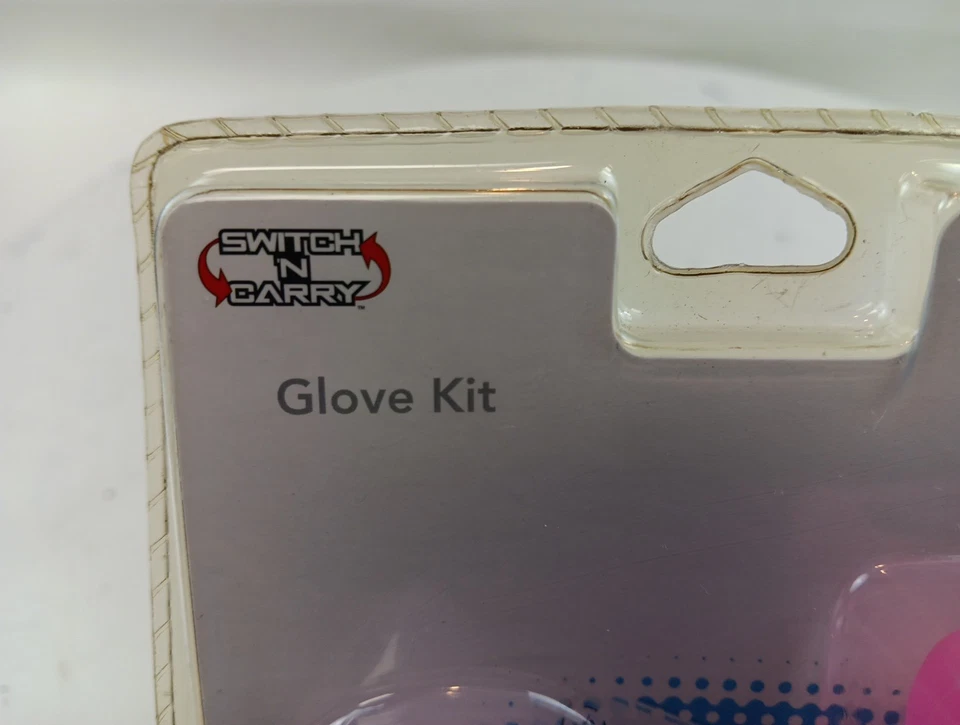 Kit Guante Oficial Nintendo Wii Switch 'N Carry Púrpura Nuevo Precintado 2007 Foto 3 de 4