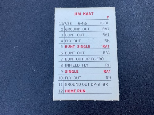 1969 MLB MILTON BRADLEY A-k LISTED ALPHABETIC ORDER PICK CARDS YOU WANT - Bild 395 von 435