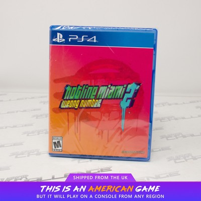 Hotline Miami 2: Wrong Number - Numbered/Factory Sealed - PS4 NTSC-U US