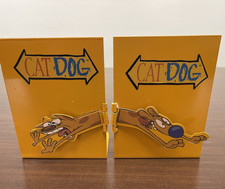 CatDog bookends Nickbox nickelodeon culturefly exclusive NEW