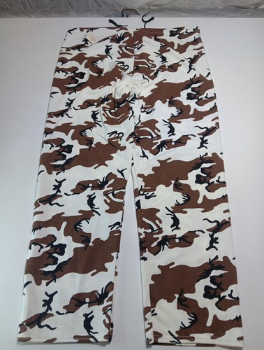 NWT Vintage 90s Muleskins By Carhartt Snow Camo Cover Pants Lightweight Medium - Picture 2 of 14