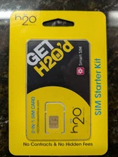 h2O Wireless SIM Starter Kit SIM Card SIM 