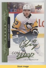 2018-19 Upper Deck MVP Green Script Conor Sheary #155 READ 14gy