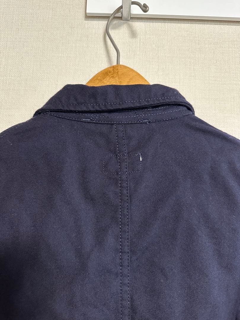FWK Engineered Garments Navy Elbow Patch Jacket S… - image 4