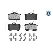 Satz Bremsbeläge Bremsklötze hinten für Peugeot 307 3A/C 3E CC 3B SW 3H | 245