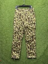 Mil-Tec BDU Pants Mens Small Pacific Camo Cargo Adjustable Tactical Fits 28x31