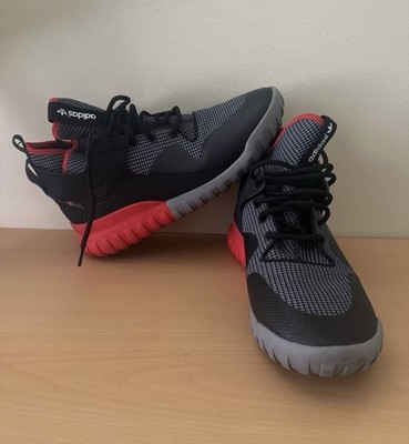 Adidas Tubular X 'Onix Scarlet' Men s Core Black/Onix-Scarlet Shoes Size 11