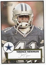 Terence Newman Cowboys 2006 Topps Heritage #243 Bx9a