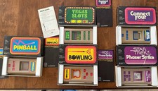 Vtg Lot Microvision Games System Star Trek Bowling Slots