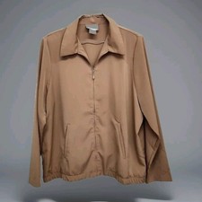 Susan Graver Full Zip Jacket With Pockets Size Xl
