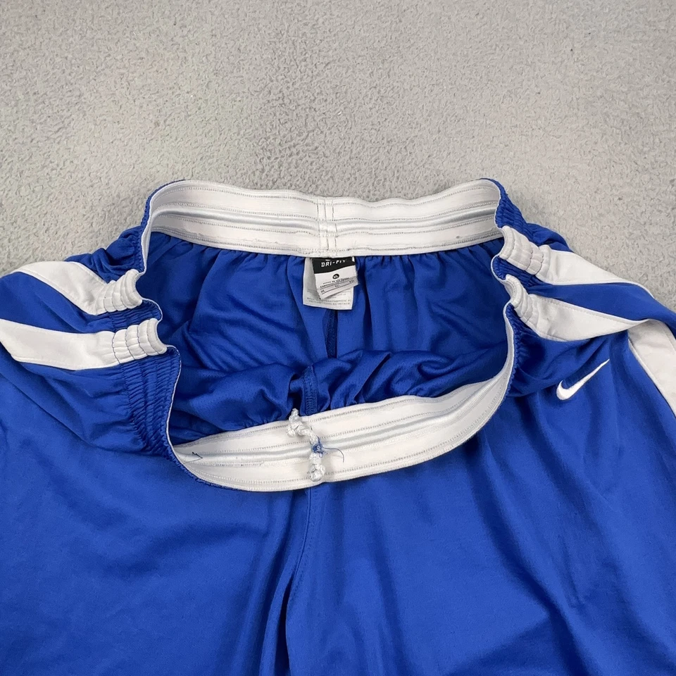 Pantalones Cortos de Baloncesto Nike Dri-Fit Para Hombres XL Azul Blanco Atlético Auténtico Agarre Foto 4 de 4