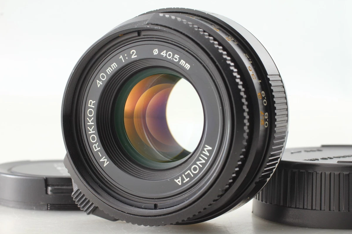 Minolta M Rokkor 40mm F2 for sale - eBay