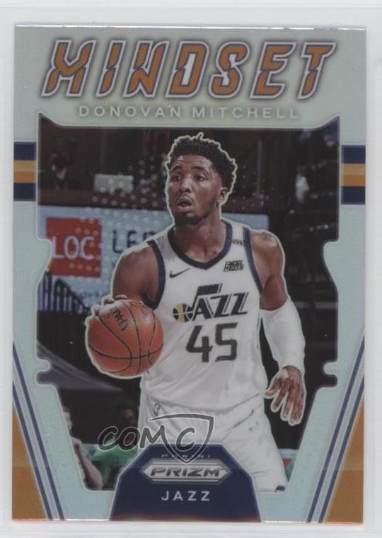 2021-22 Panini Prizm Mindset Silver Prizm Donovan Mitchell #11 04dh