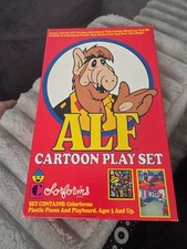 Colorforms 1988 ALF Cartoon Play Set