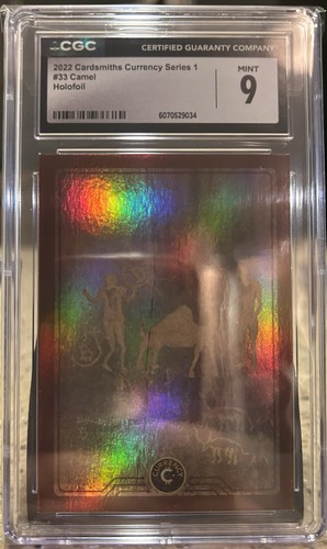 2022 Cardsmiths Currency Series 1 - CAMEL #33 Holofoil HF CGC 9