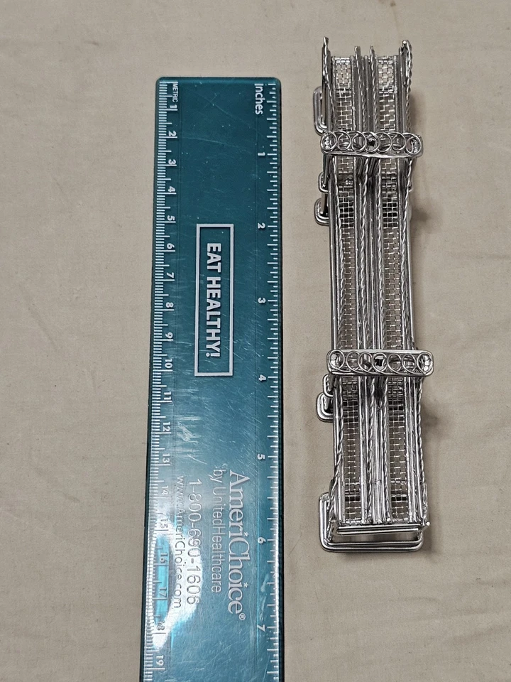 Réplica modelo de alambre de acero Brooklyn Bridge de 6" decoración/tarjetador sin marca Foto 3 de 4