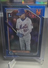 2024 Bowman Chrome - Prospects Edward Lantigua #BCP-246 Blue Mojo Refractor /150