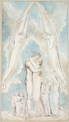 William Blake - Illustrationen zu Robert Blairs Grab komponiert 1805 17 Fine Deco