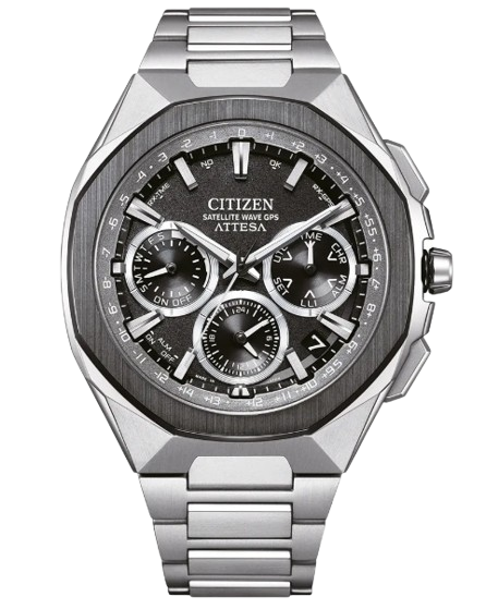 Orologio Citizen Uomo Attesa Satellite Wave in Titanio CC4104-53E