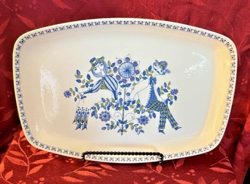 Vintage Figgjo Flint Turi-Design LOTTE Platter 13 1/2" 1970's Made in Norway