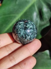 Seraphinite / Serafinite / Clinochlor ~ Magic Gemstone Ball Massage & Decoration S