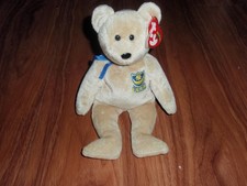 Ty Beanie Baby 2003 UK 2nd Exclusive Premier the Portsmouth FC Bear Pompey