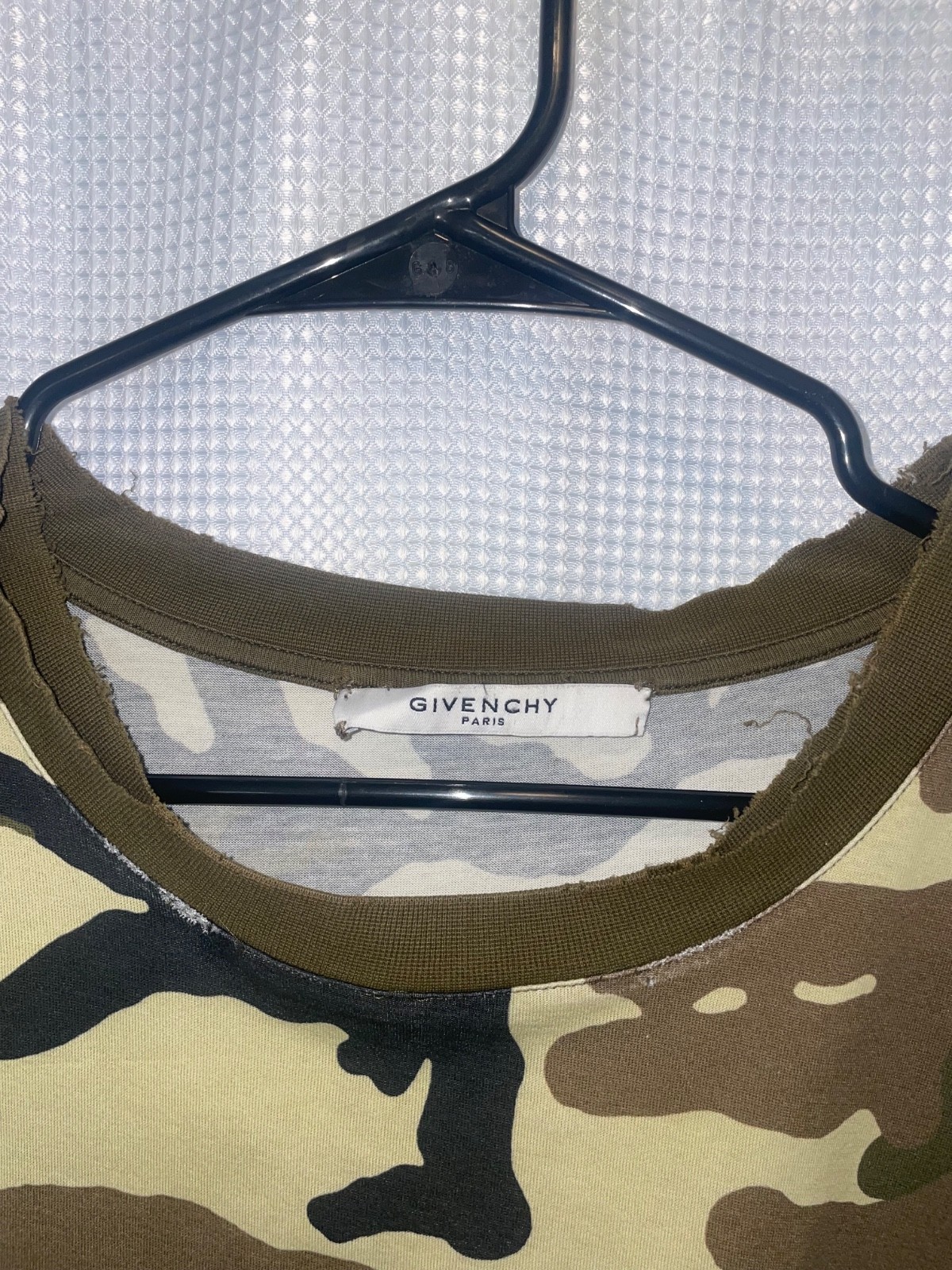 givenchy camo tshirt mens size xxl thumbnail 3