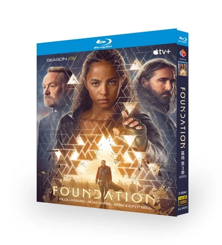 Foundation Season 3 (2025) 2-Disc 1080P All RegionPlay Seal Box