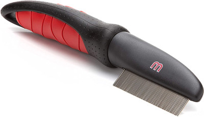 Dog, Cat Flea Comb - Flea Remover for Small to Medium Sized Pets - Dust, Lice Co