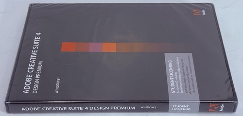 Adobe CS4 Design Premium Windows Photoshop Illustrator Indesign Acrobat 9 Pro - Picture 3 of 9