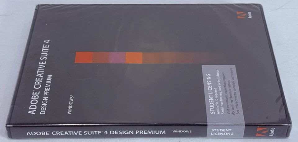 Adobe CS4 Design Premium Windows Photoshop Illustrator Indesign Acrobat 9 Pro - Image 3 of 4