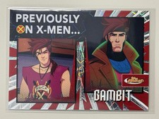 Gambit Refractor 063/199 Topps Finest X-Men 97 2025 PO-25