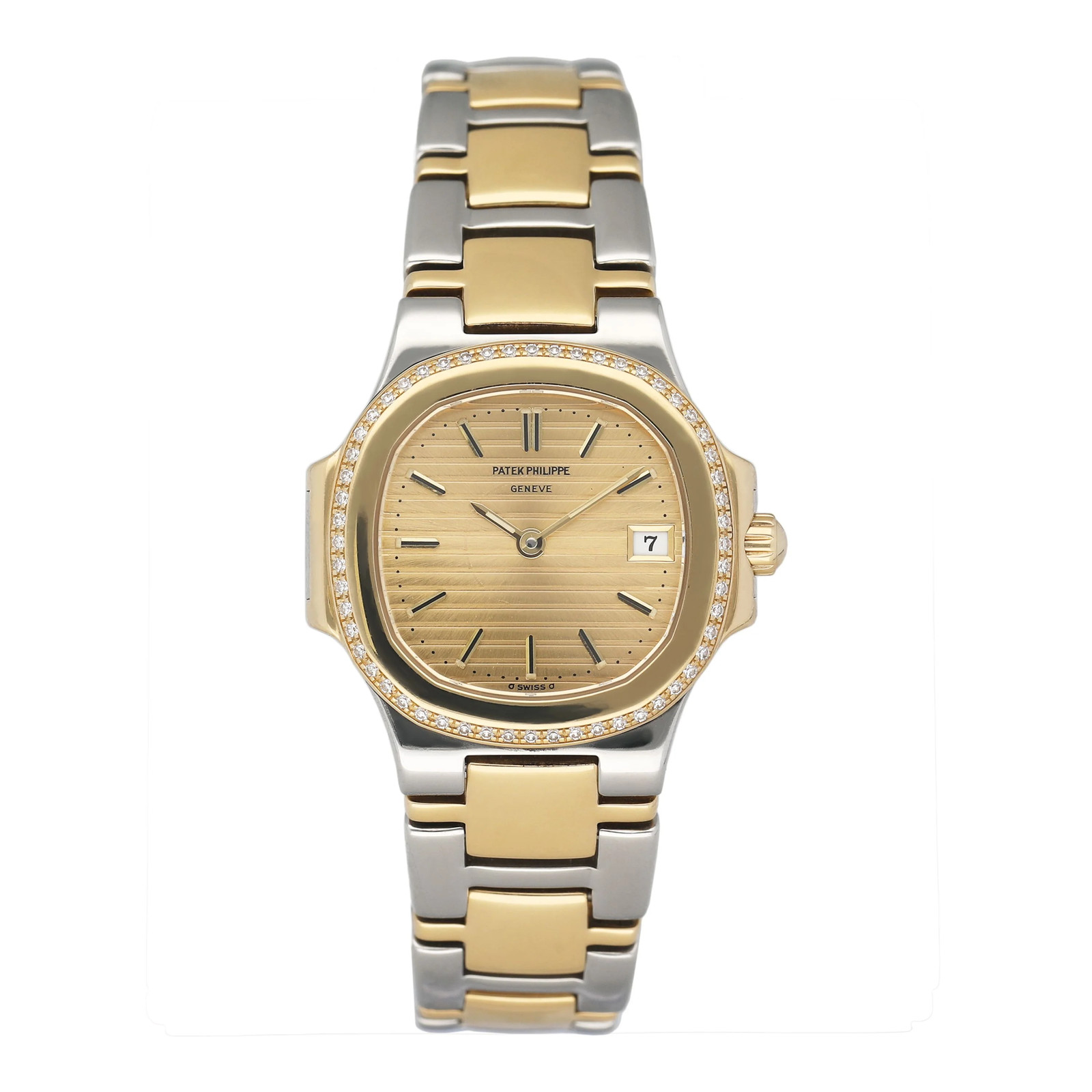 Patek Philippe Nautilus 4700/52JA Diamond Champagne Dial Ladies Watch