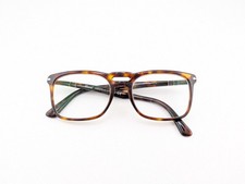 Persol Eyeglasses Frames Only, 3277-V 24, 52-18-145, Brown, Made in Italy