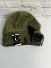 NWT FORBUSITE Angora Wool Beret Hat French Style Newsboy Bucket