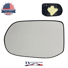 Side Mirror Glass for 2006-2011 HONDA CIVIC Heated with Backing Driver Side