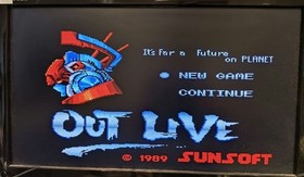 PC Engine OUT LIVe HuCard - No Case/Manual, Used, Compatible Official Japan 4h