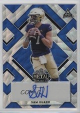 2022 Leaf Metal Draft Blue Wave 12/25 Sam Huard #BA-SH2 Auto 0u66