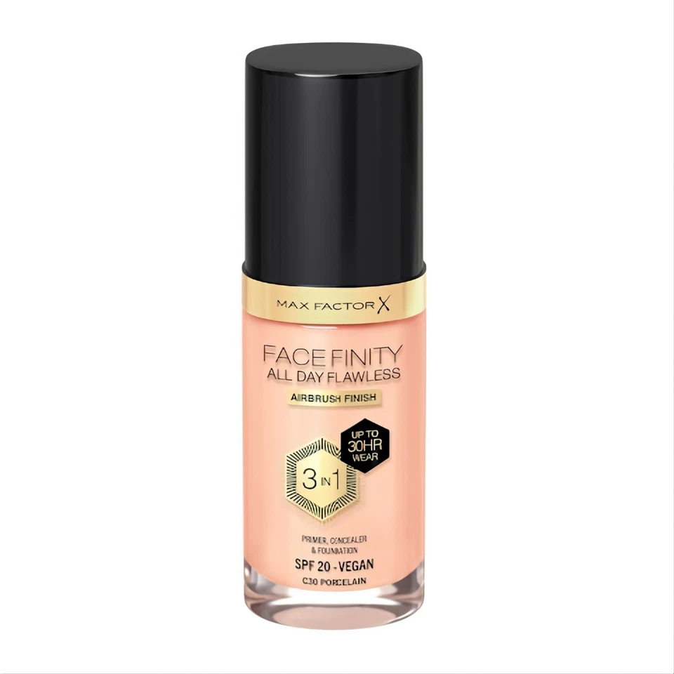 max factor facefinity All day Flawless Liquid Foundation Porcelain + Bonus - Image 2 of 4