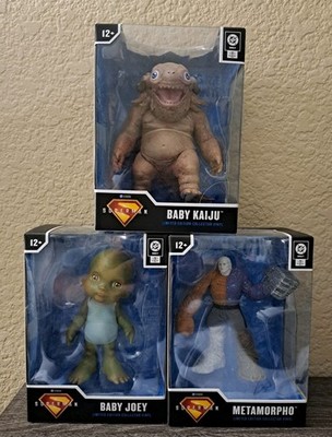 DC Superman Movie BABY KAIJU METAMORPHO BABY JOEY Vinyl Figurine Set McFarlane
