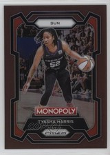 2024 Panini Prizm Monopoly WNBA Brown Prizm 183/249 Tyasha Harris #24 1c49