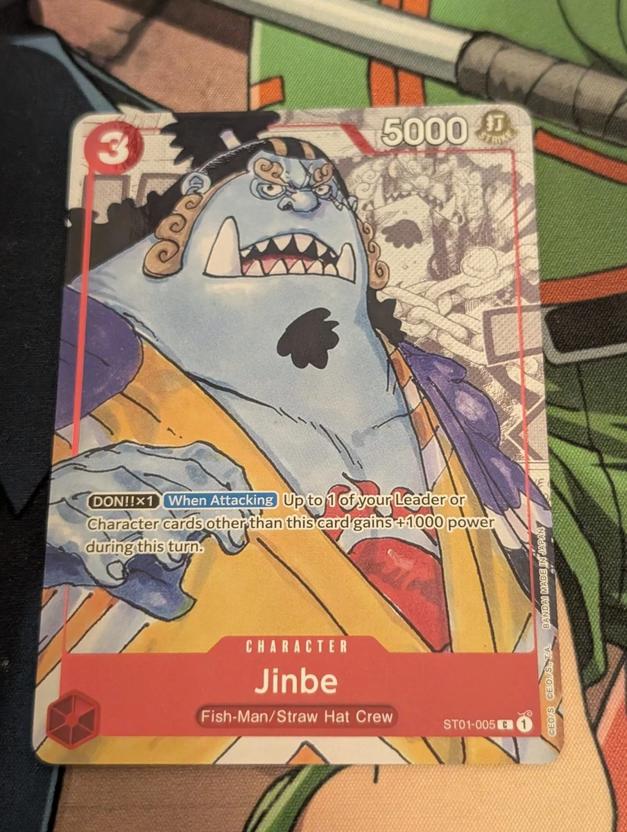 Jinbe-St01-005 ST01-005 One Piece Promotion Cards for sale | eBay