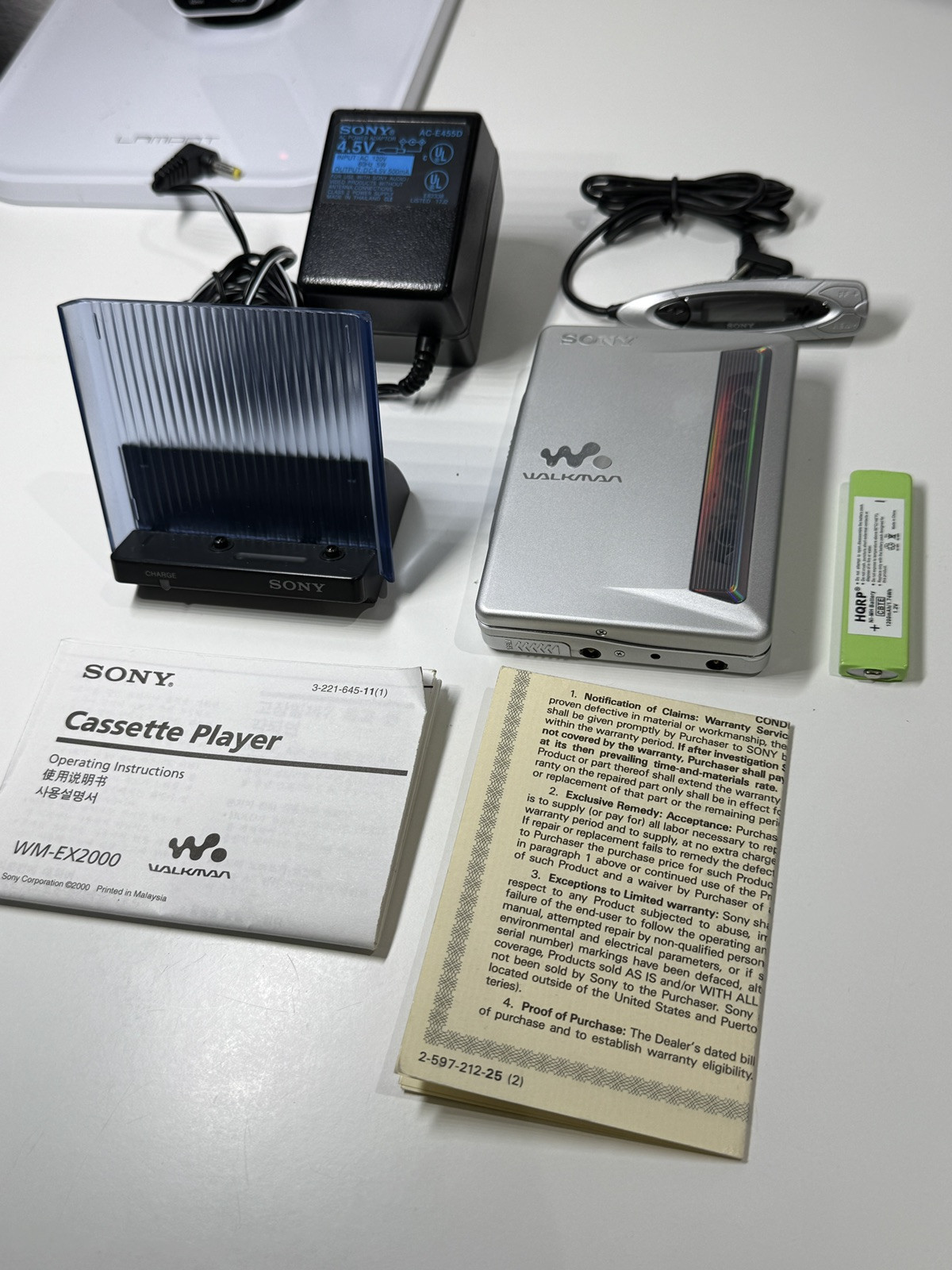 🔥 USA Excellent Condition Sony WM-EX2000 Walkman Special 🔥 USA Excellent Condition Sony WM-EX2000 Walkman Special