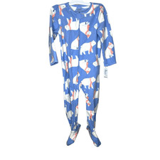 NEW Carter  s Just One You Fleece Footed Pajamas Polar Bear Print Size 3T