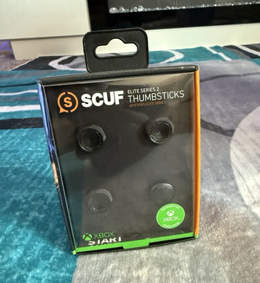 SCUF Black Thumbsticks for Xbox One Elite Series 2 Controller (MPN 00891)